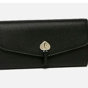 100% Authentic Kate Spade Leather Marti Large Slim Flap Wallet BNWT